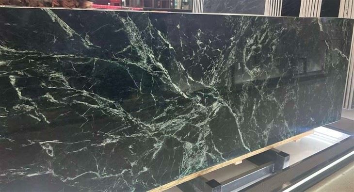 Verde Alpi Scuro Marble Slab